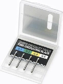 Tamiya - Fine Engraving Blade - 0 5 Mm - 74138