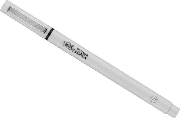 Winsor Newton - Fineliner Tusch - Sort - 005 Mm