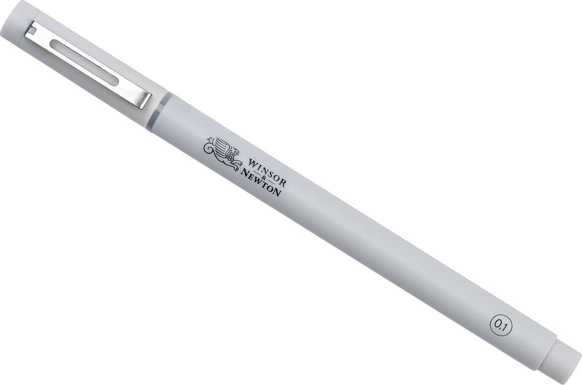 Winsor Newton - Fineliner Tusch - Kølig Grå - 0 1 Mm