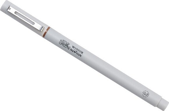 Winsor Newton - Fineliner Tusch - Sepia - 0 3 Mm