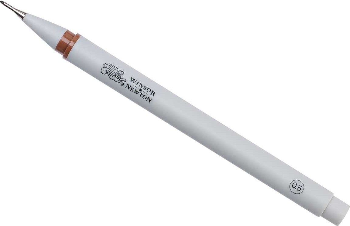 Winsor Newton - Fineliner Tusch - Sepia - 0 5 Mm