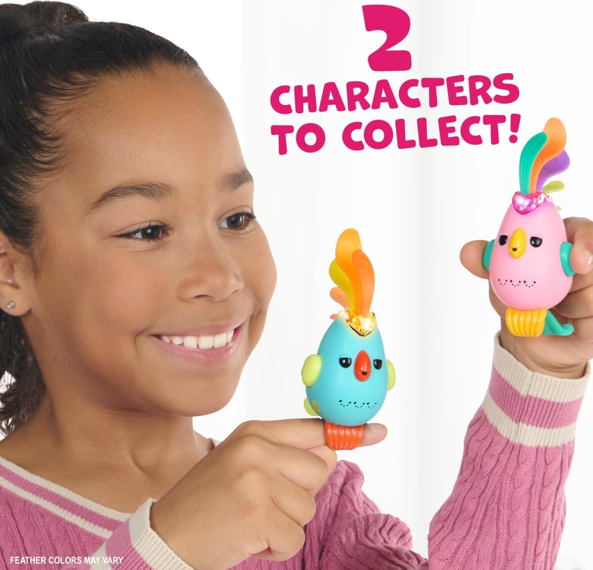 Fingerlings - Bird - Blå - Interaktiv Fugl