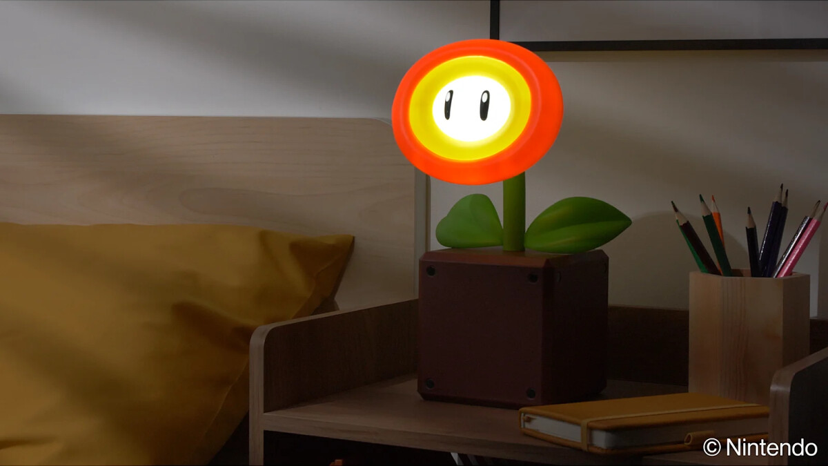 Fire Flower Lamp