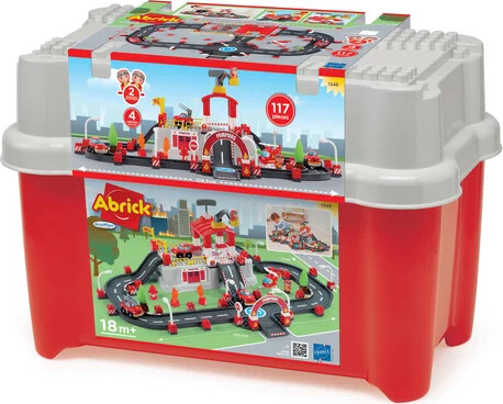 Brandstation Legetøj Til Børn - Inkl Brandbiler Og Figurer - Ecoiffier