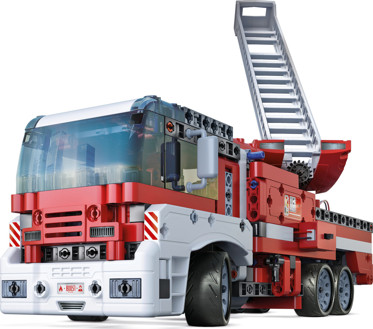 Clementoni - Science And Play Build - Mechanics - Fire Engine