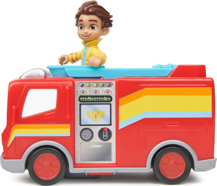 Disney Junior Firebuds - Legetøjs Brandbil - Bo And Flash