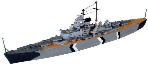 Revell - First Diorama Bismarck Battle Byggesæt - Level 3 - 05668