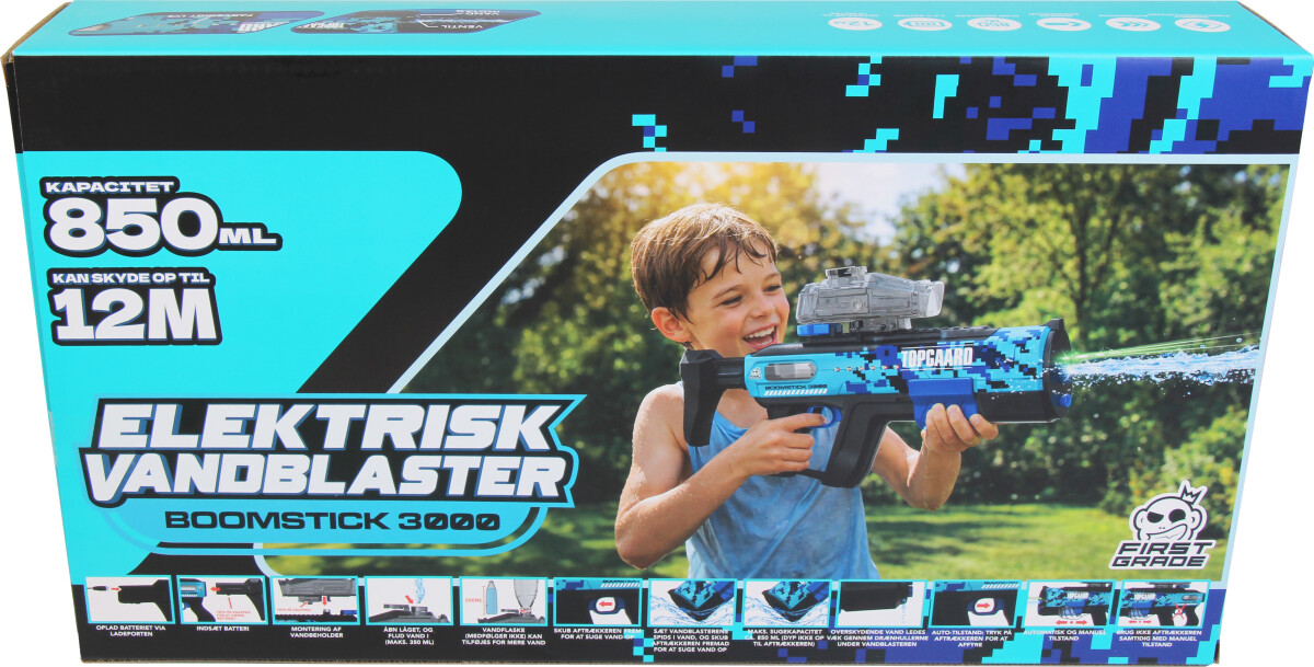 Firstgrade - Elektronisk Vandpistol - Niki Topgaard