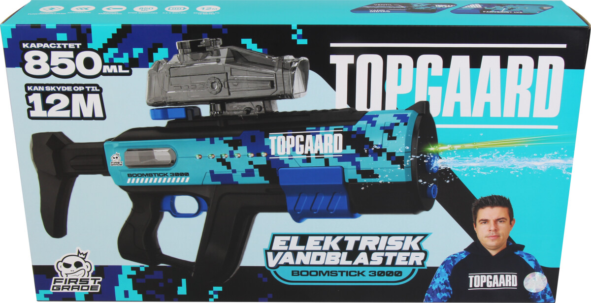 Firstgrade - Elektronisk Vandpistol - Niki Topgaard
