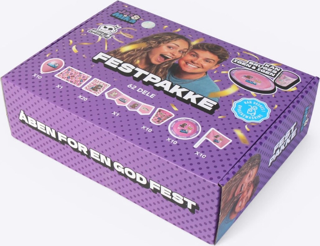 Firstgrade - Partykit 10 Pack - Jas Mika
