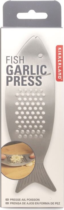 Kikkerland - Hvidløgspresser - Fisk - Stål