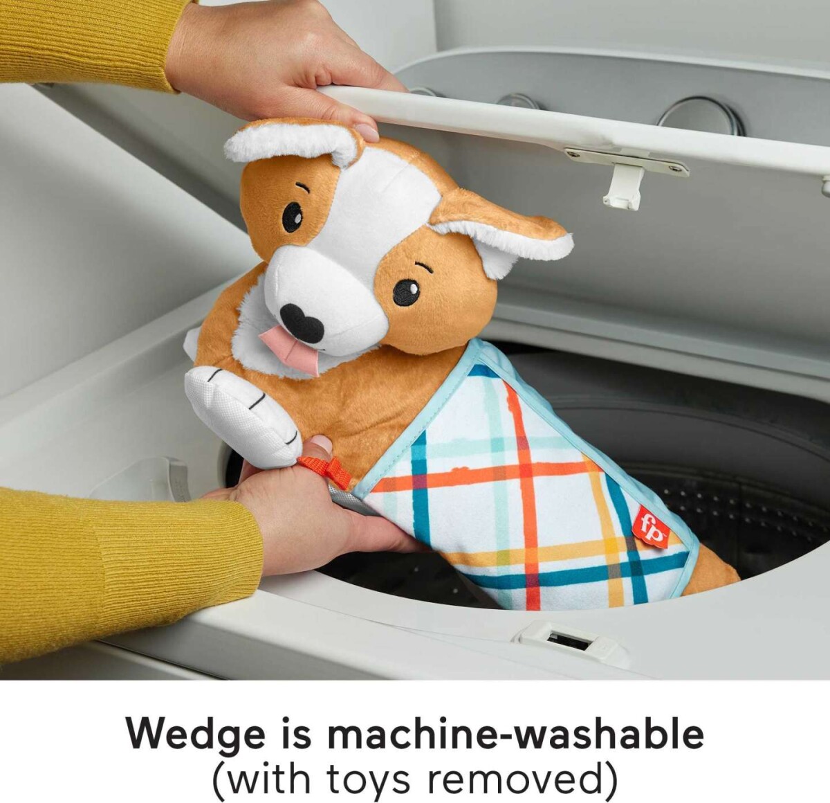 Fisher Price - Aktivitetsbamse - Hvalp - Puppy Tummy Wedge