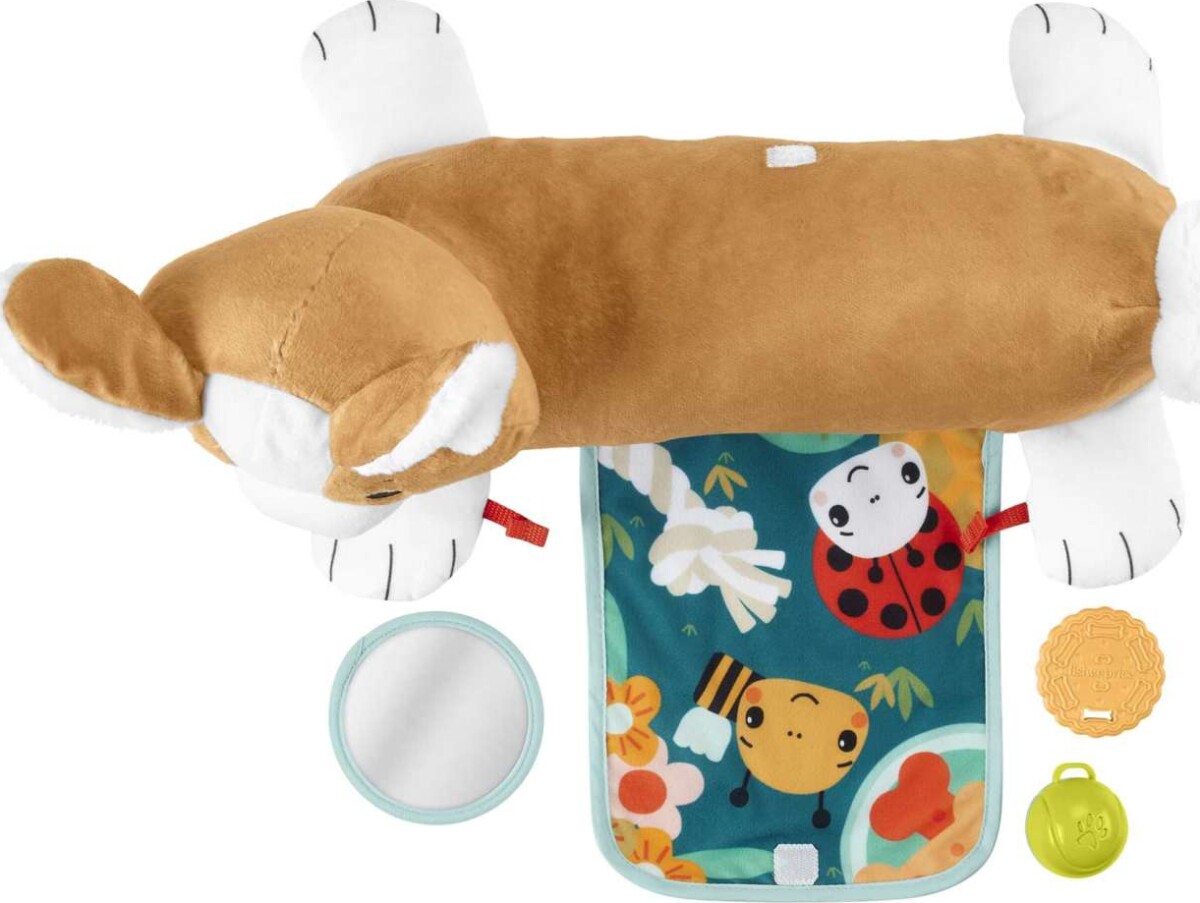 Fisher Price - Aktivitetsbamse - Hvalp - Puppy Tummy Wedge