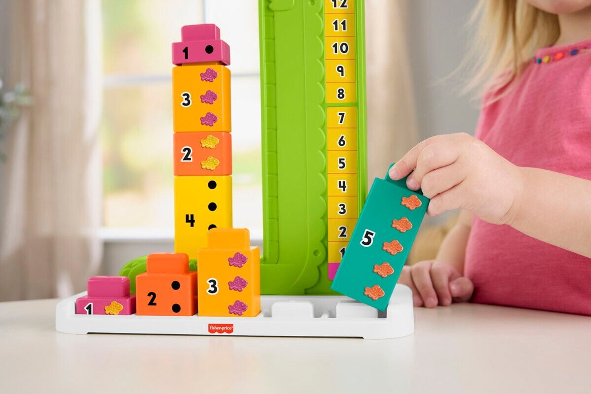 Fisher-Price - Adding Alligator - Læringslegetøj