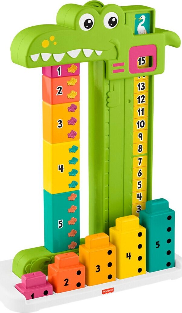 Fisher-Price - Adding Alligator - Læringslegetøj