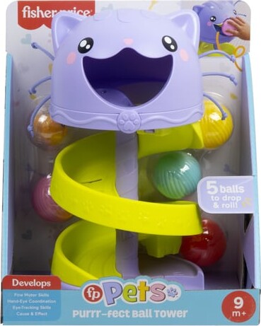 Fisher Price - Fp Pets Kuglebane - Purrr Fect Ball Tower