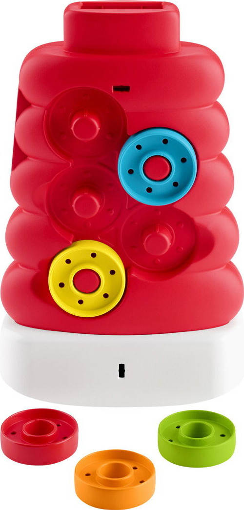 Fisher-Price - Drop Through Rock-A-Stack - Møntfald Stabeltårn