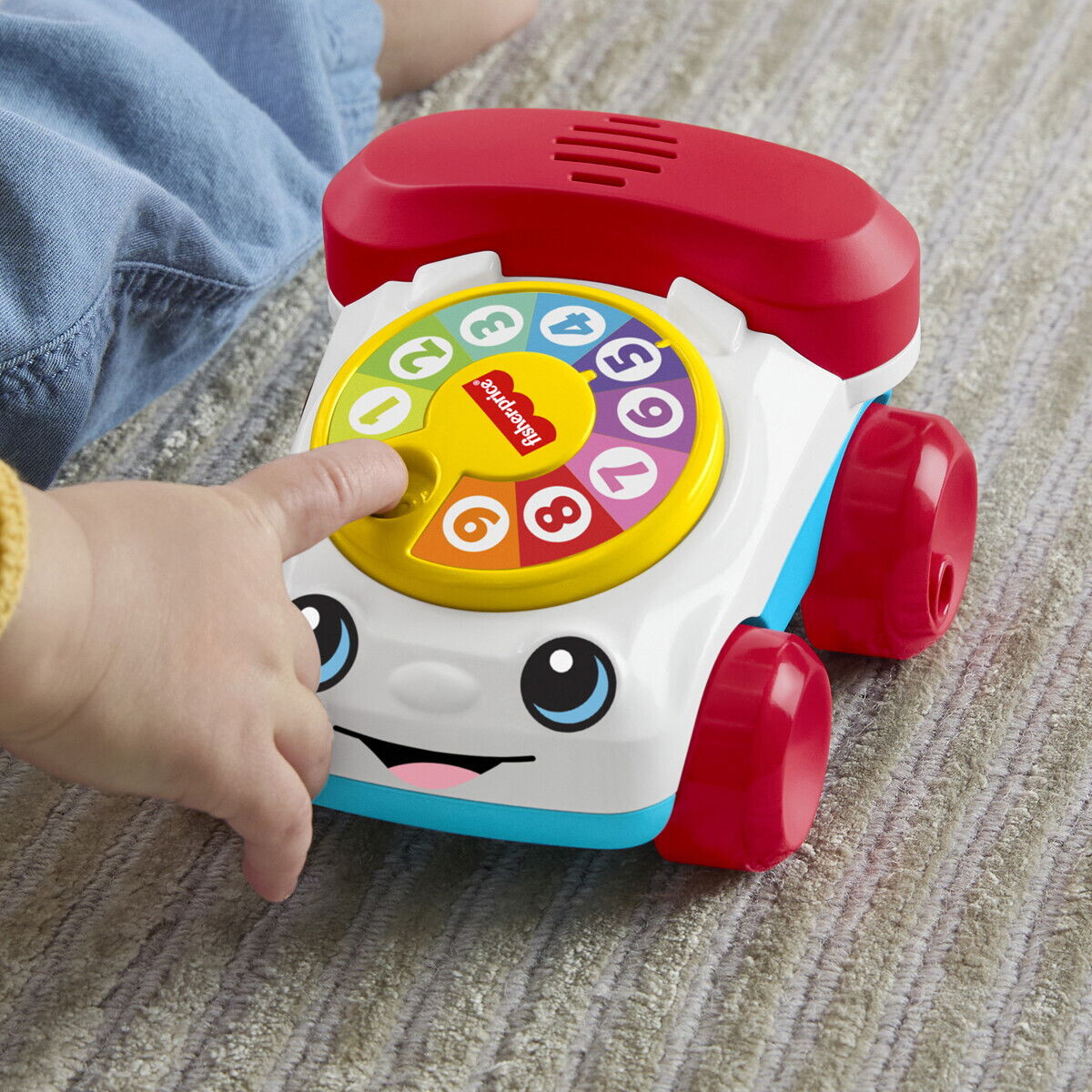 Fisher-Price - Chatter Telephone Vehicle - Telefon Legetøj