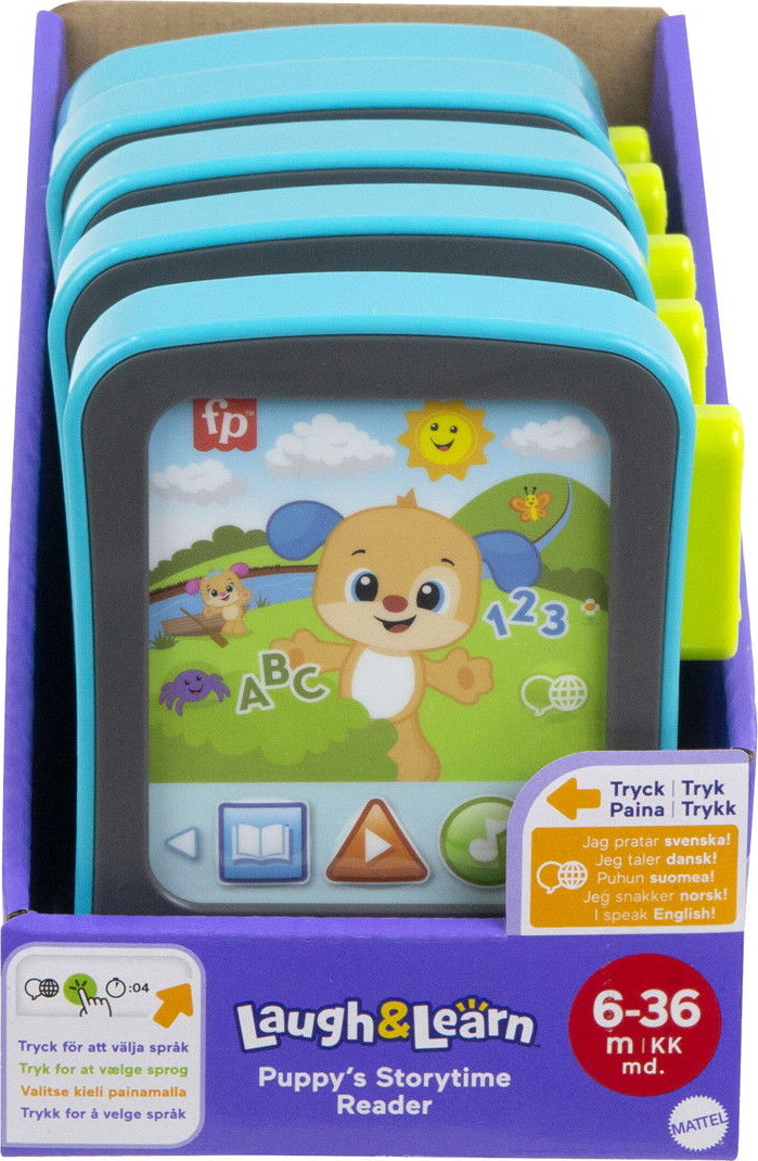 Fisher-Price - Puppy S Storytime Reader - Laugh Learn