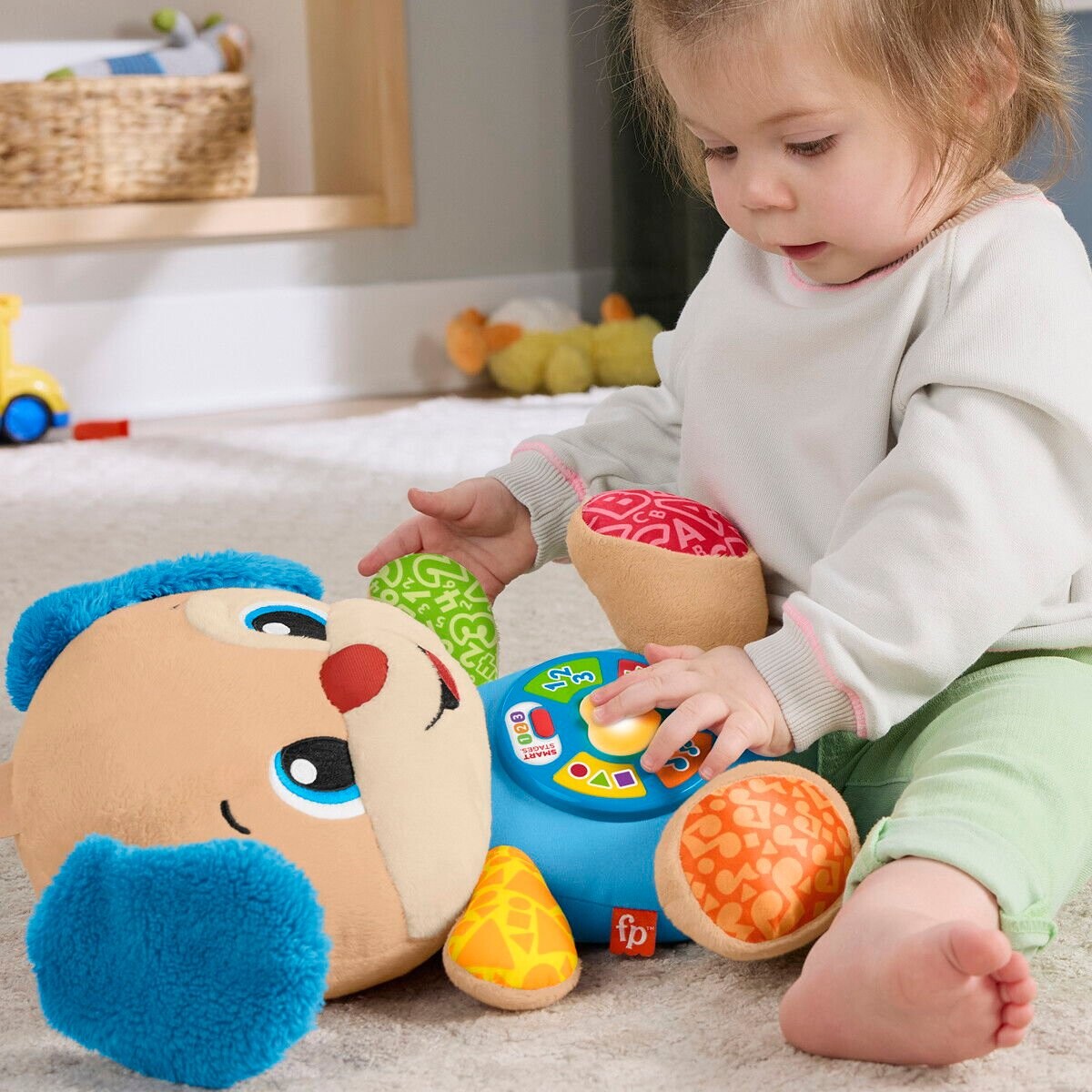 Fisher-Price - Aktivitetsbamse - Laugh And Learn - Smart Stages -