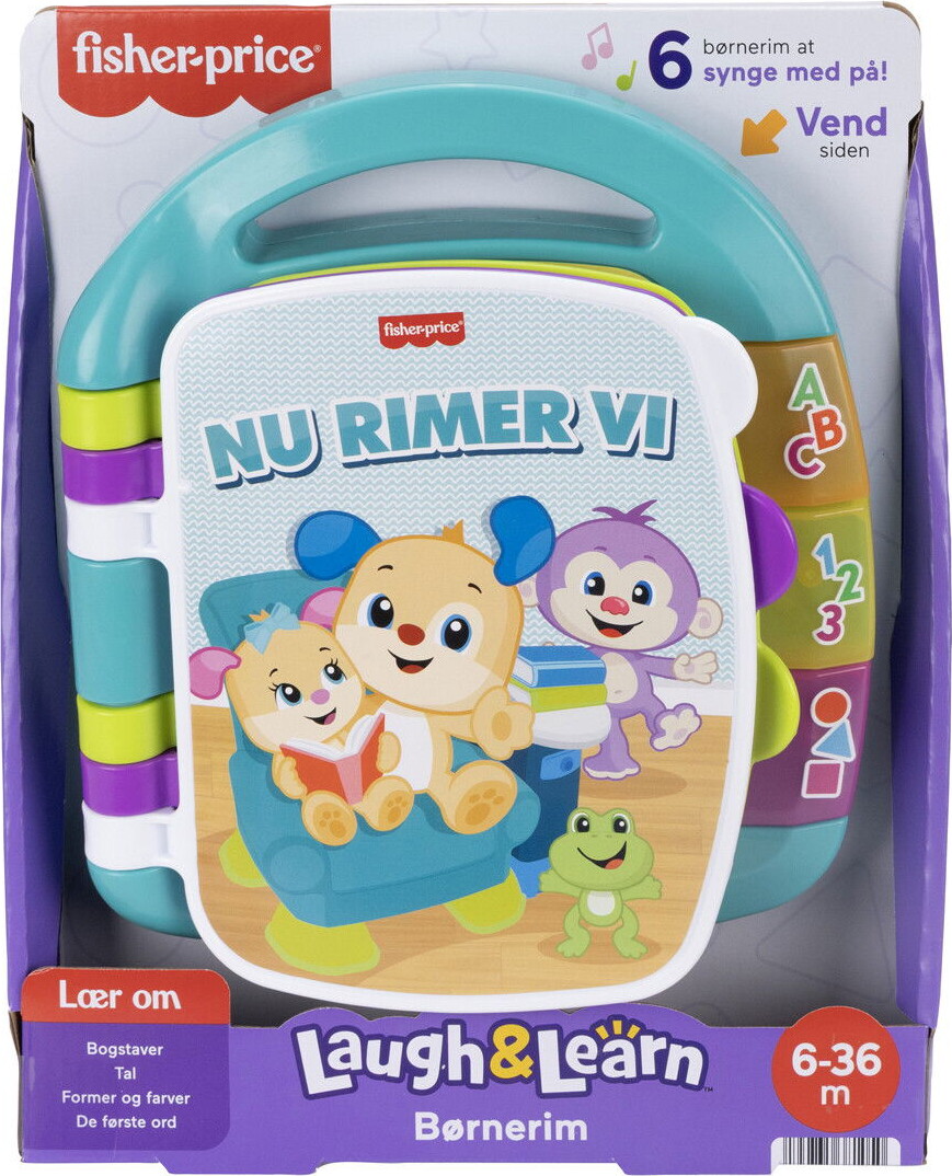 Fisher-Price - Storybook Rhymes - Interaktiv Bog - Laugh Learn
