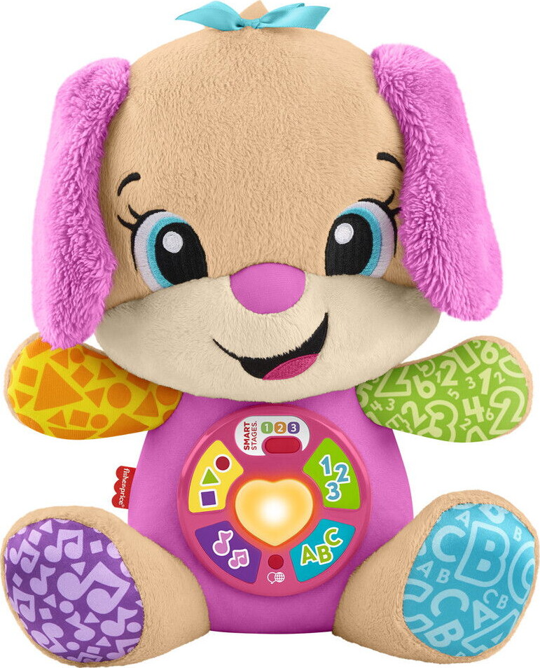 Fisher-Price - Smart Stages Sis - Aktivitetsbamse - Laugh Learn