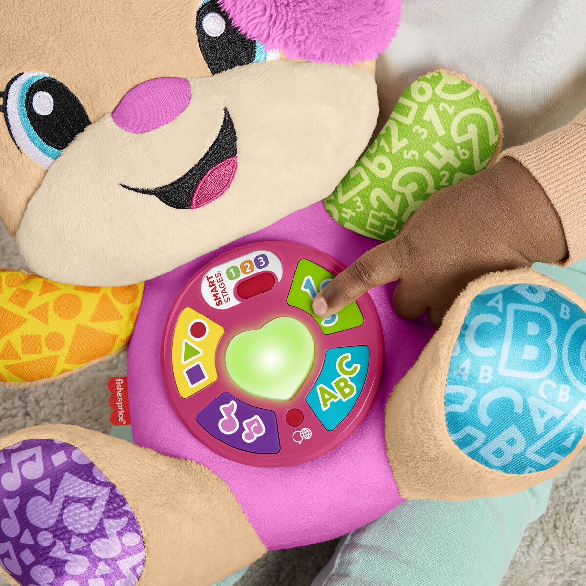 Fisher-Price - Smart Stages Sis - Aktivitetsbamse - Laugh Learn