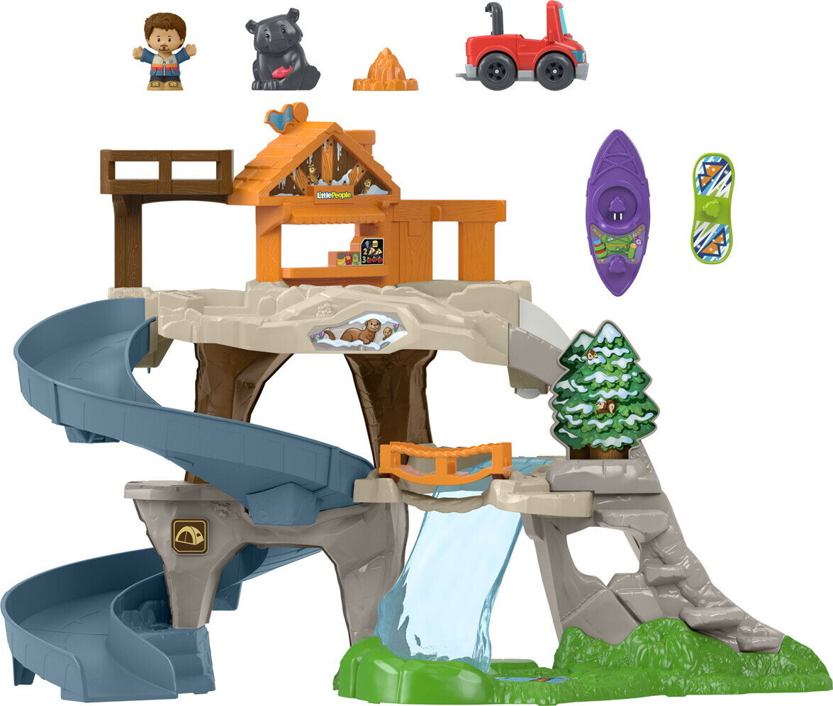 Fisher-Price - Little People - Lets Go Mountain Adventure Playset