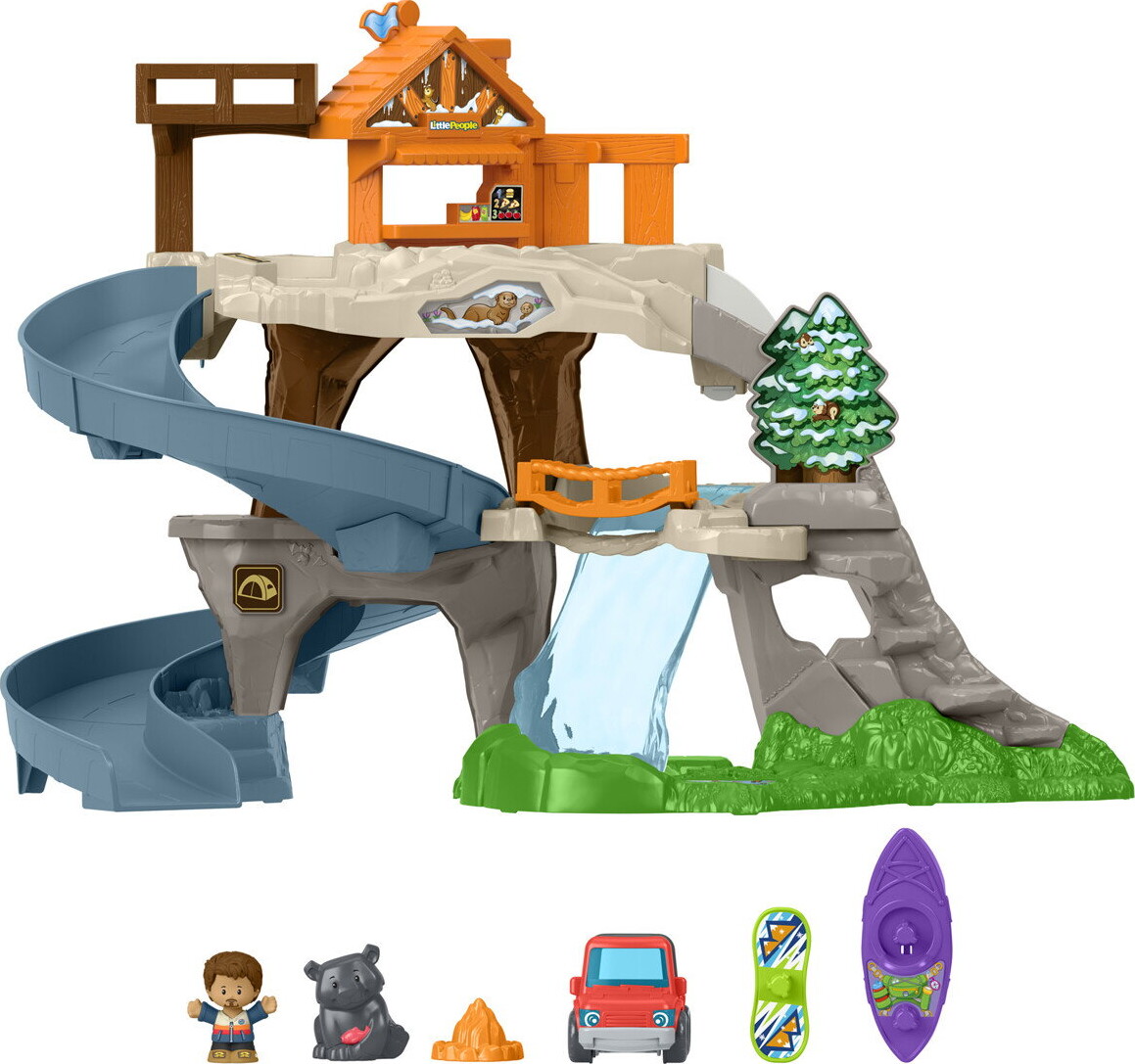 Fisher-Price - Little People - Lets Go Mountain Adventure Playset