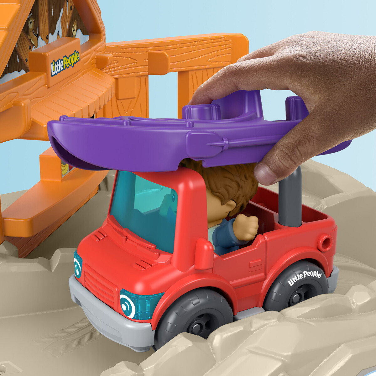 Fisher-Price - Little People - Lets Go Mountain Adventure Playset