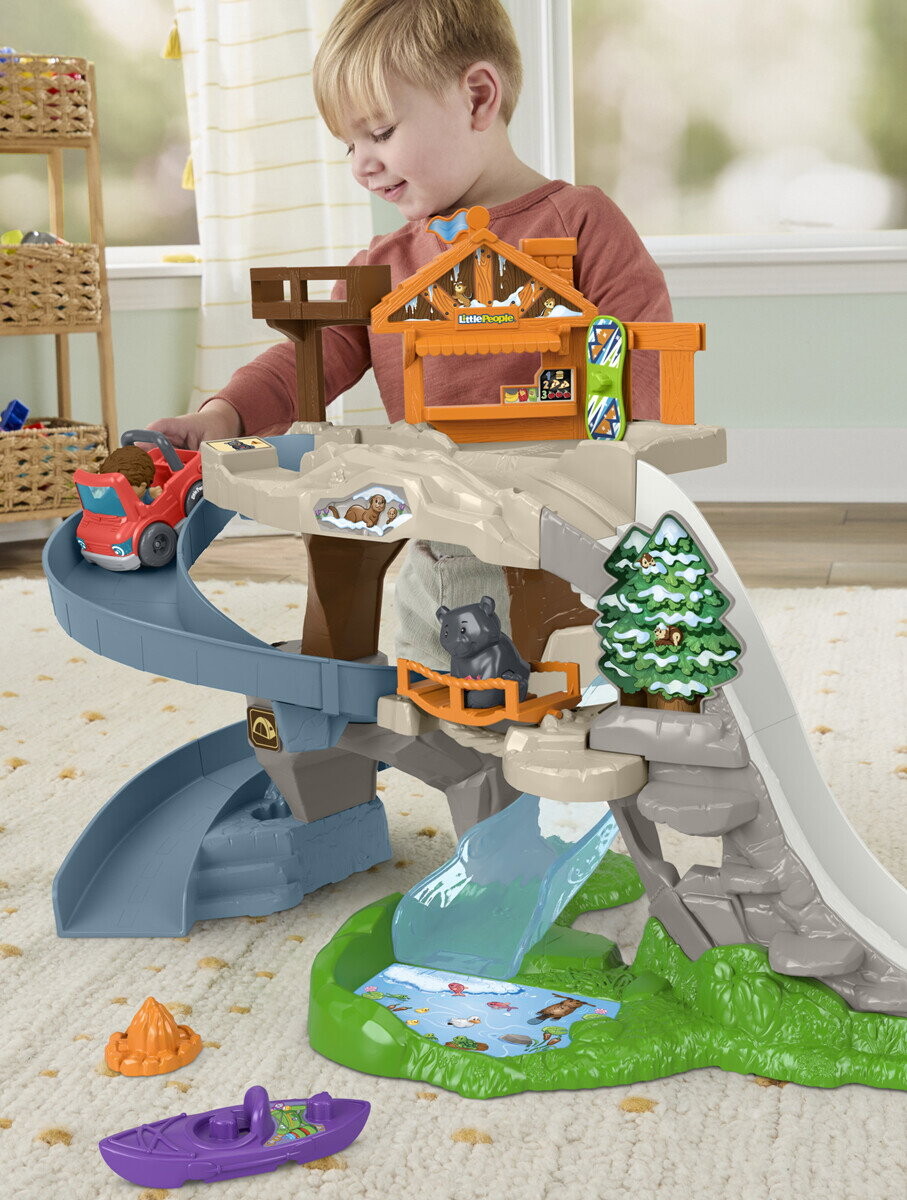 Fisher-Price - Little People - Lets Go Mountain Adventure Playset
