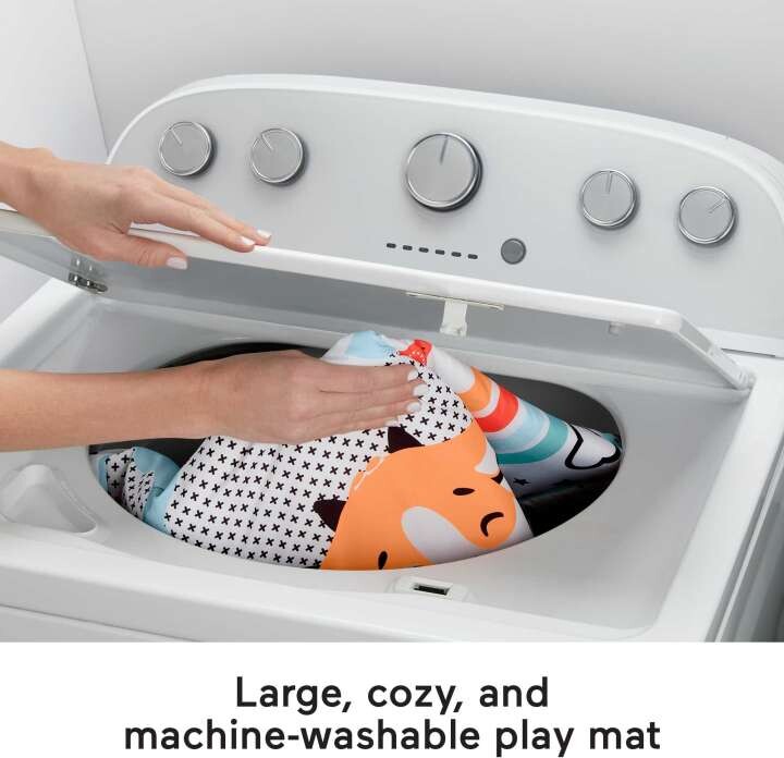 Fisher Price - Aktivitetstæppe Med Musik - Glow And Grow Gym