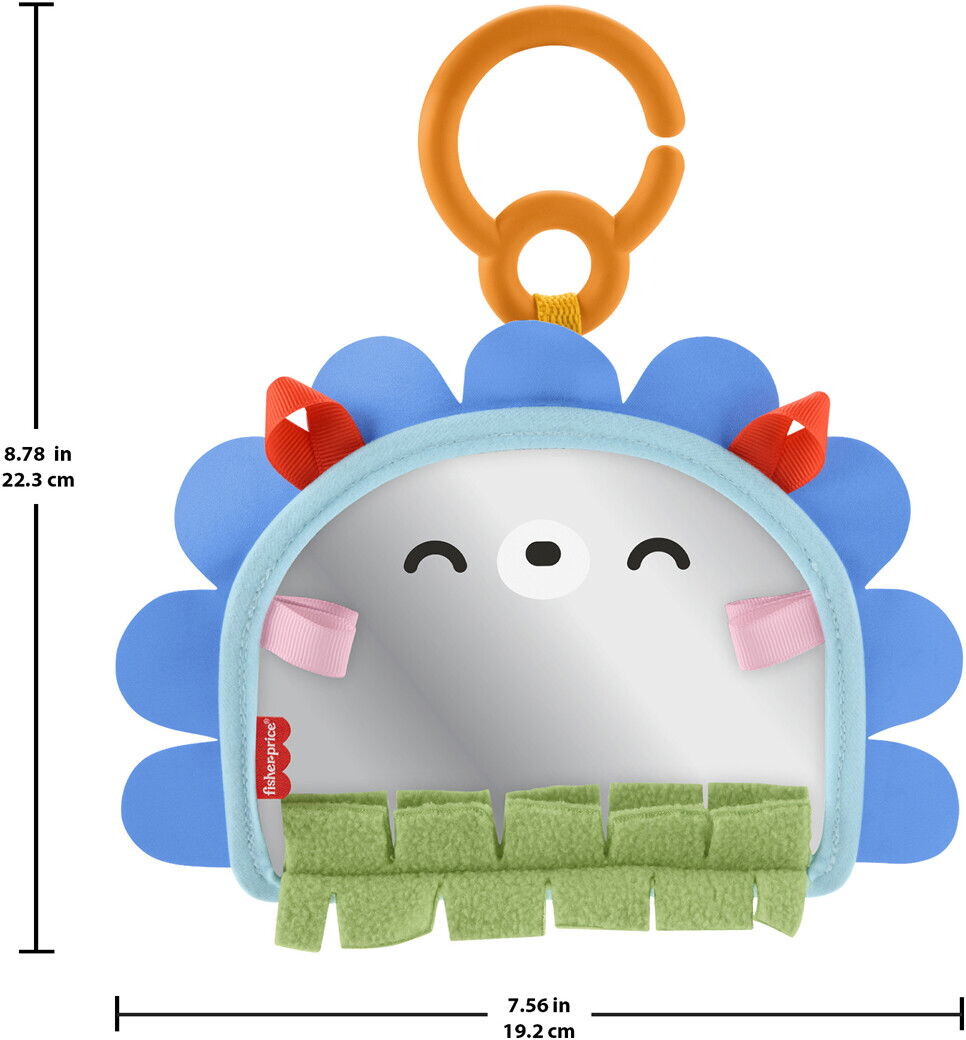 Fisher-Price - Prop N Go Portable Mirror - Aktivitetsspejl Pindsvin