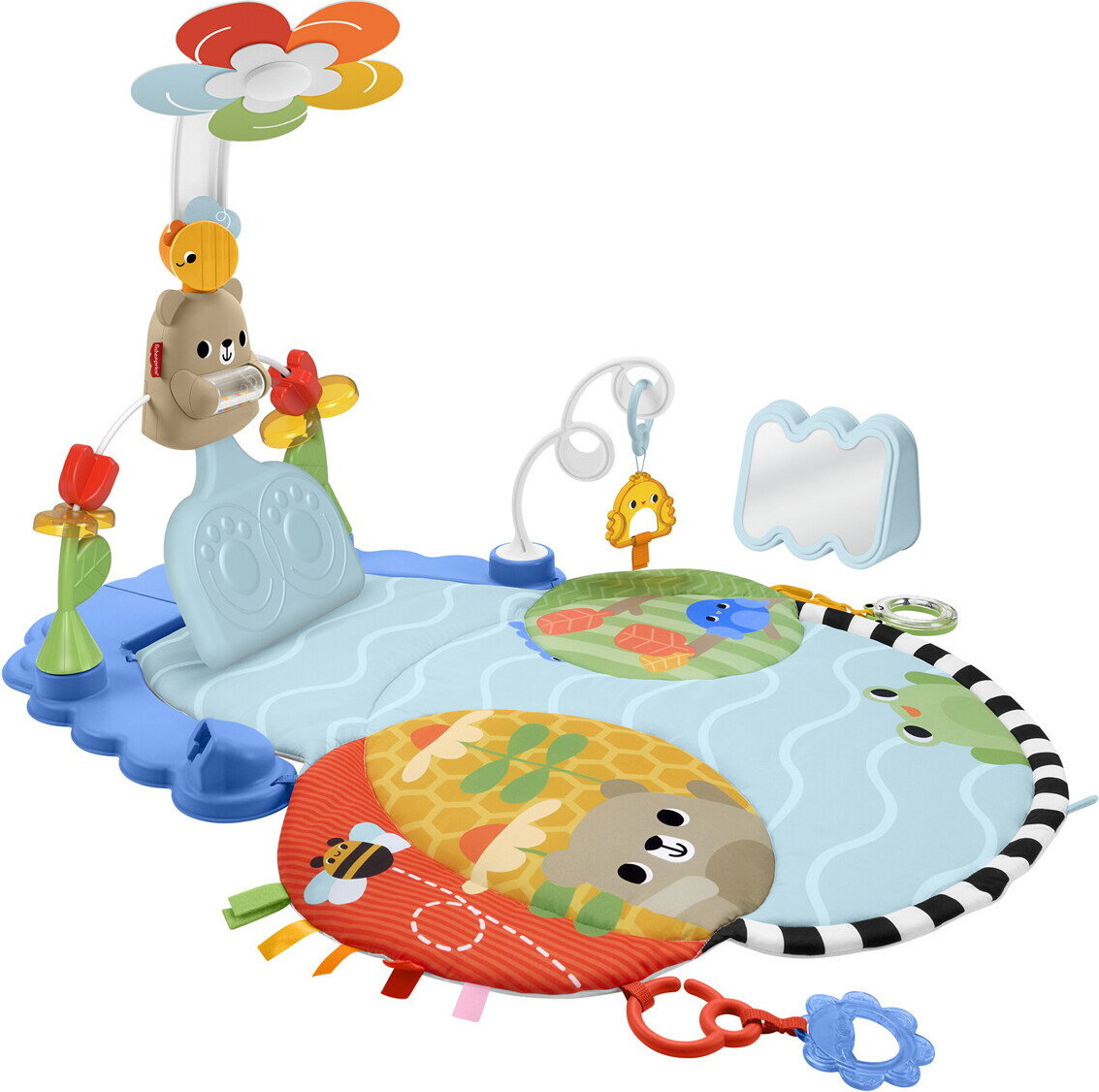 Fisher-Price - 3-In-1 Kick Sway Activity Gym - Aktivitetstæppe