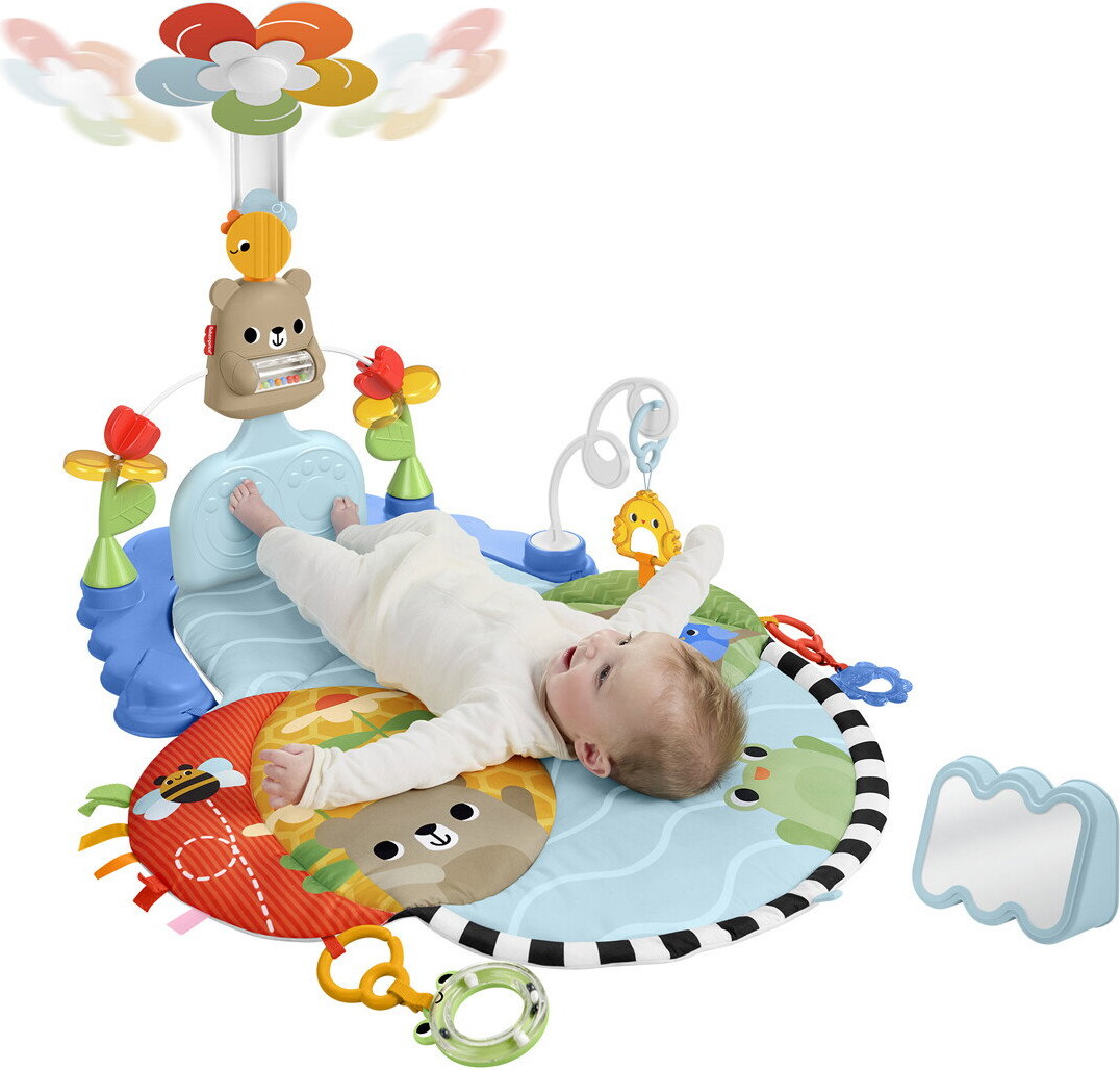 Fisher-Price - 3-In-1 Kick Sway Activity Gym - Aktivitetstæppe
