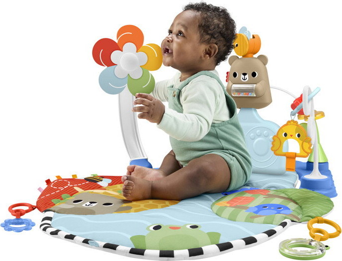 Fisher-Price - 3-In-1 Kick Sway Activity Gym - Aktivitetstæppe