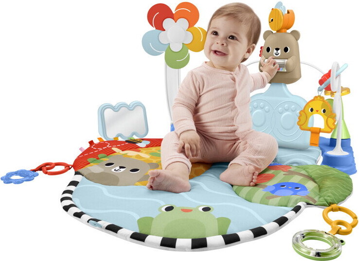 Fisher-Price - 3-In-1 Kick Sway Activity Gym - Aktivitetstæppe