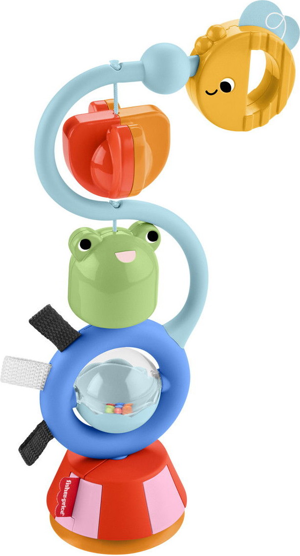 Fisher-Price - Sugekop Legetøj Med Aktiviteter Til Nyfødte