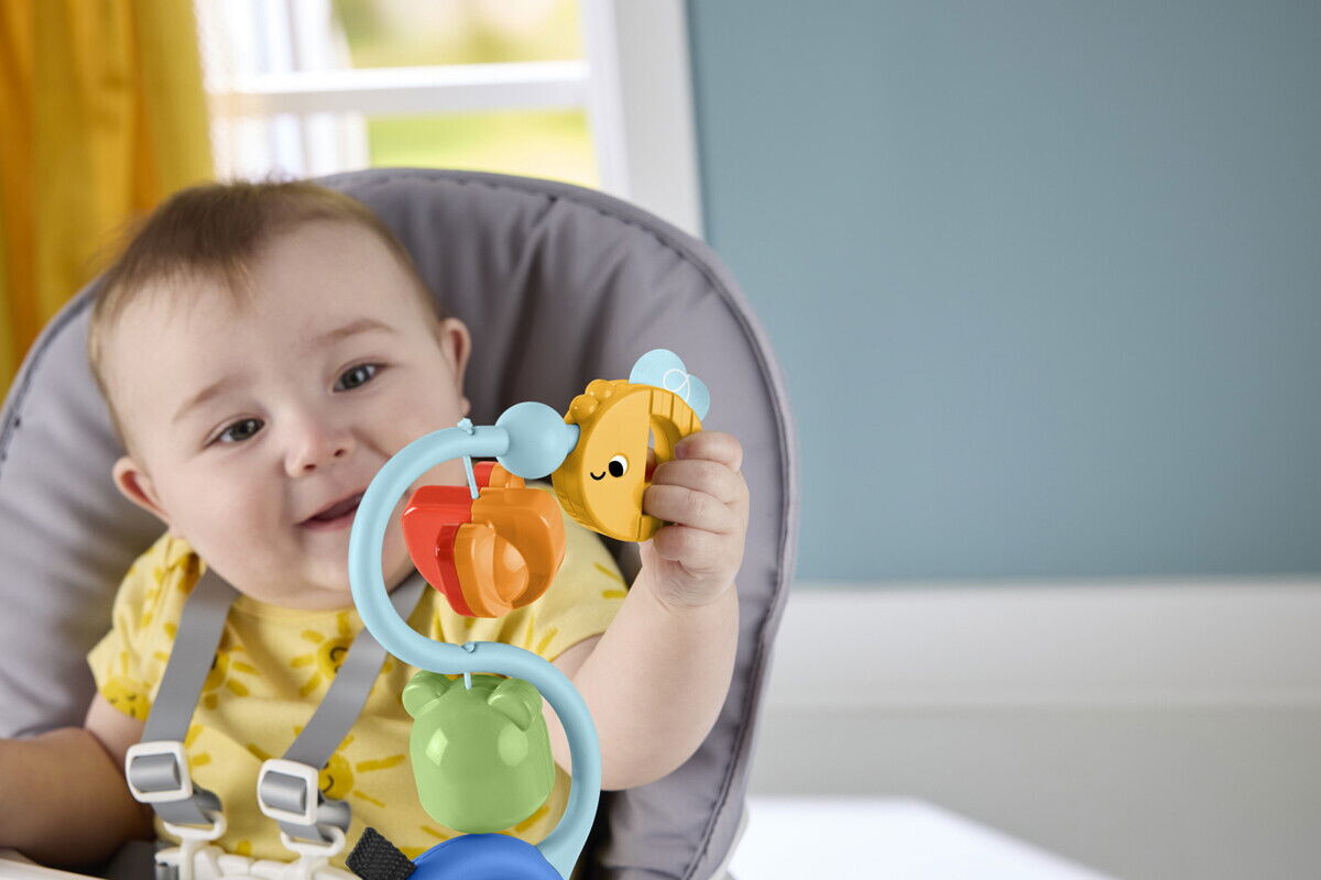 Fisher-Price - Sugekop Legetøj Med Aktiviteter Til Nyfødte