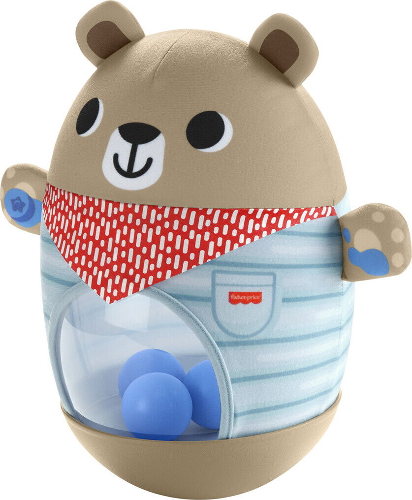 Fisher-Price - Bat Wobble Inflatable Bear - Friendship Forest