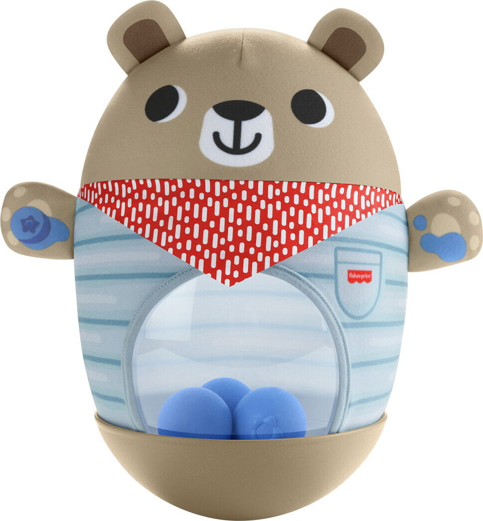 Fisher-Price - Bat Wobble Inflatable Bear - Friendship Forest