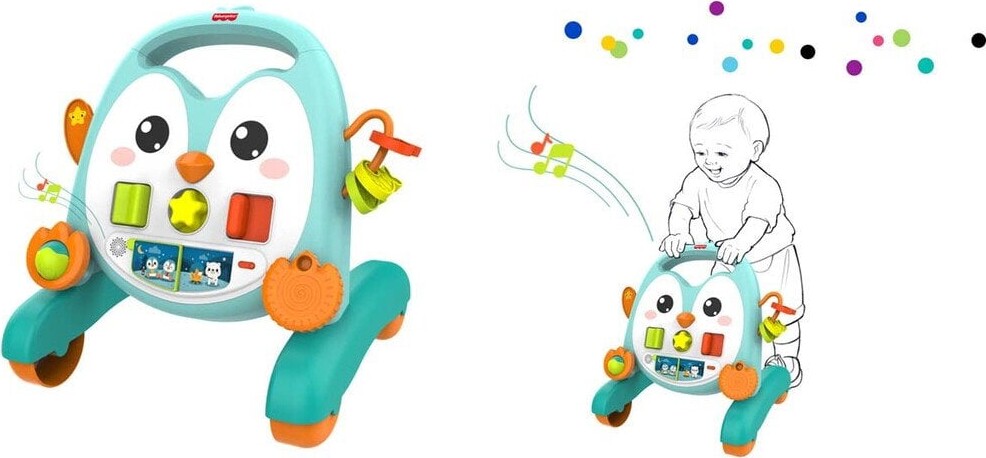 Fisher-Price Pingvin Gåvogn