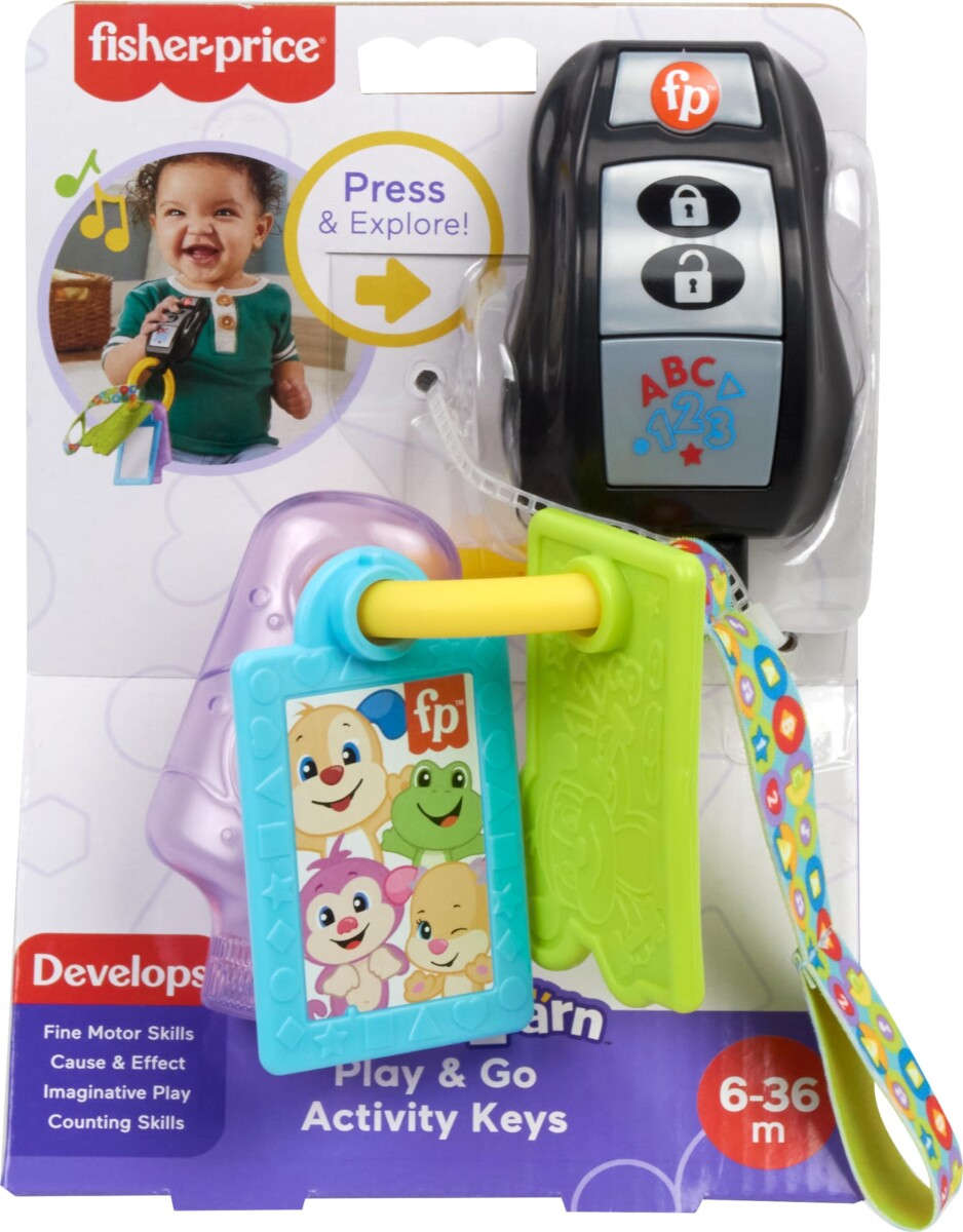 Legetøjsnøgler - Play Go - Aktivitetslegetøj - Fisher Price