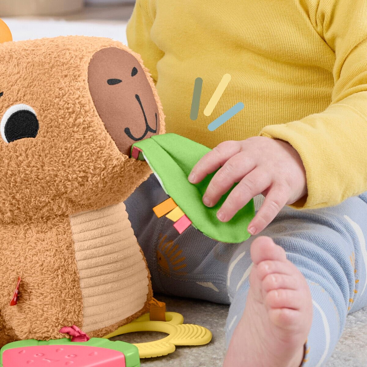 Fisher-Price - Snuggly Snacky Capy