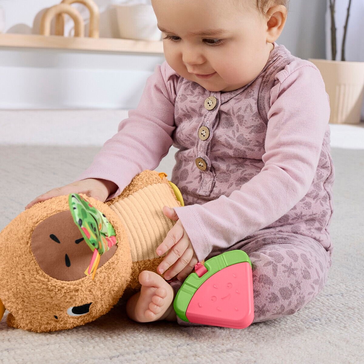 Fisher-Price - Snuggly Snacky Capy