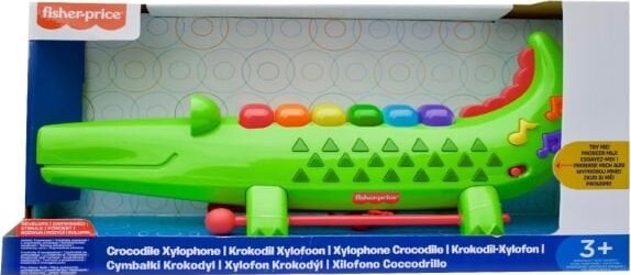 Fisher-Price - Crocodile Xylophone - Musiklegetøj Til Børn - 15102