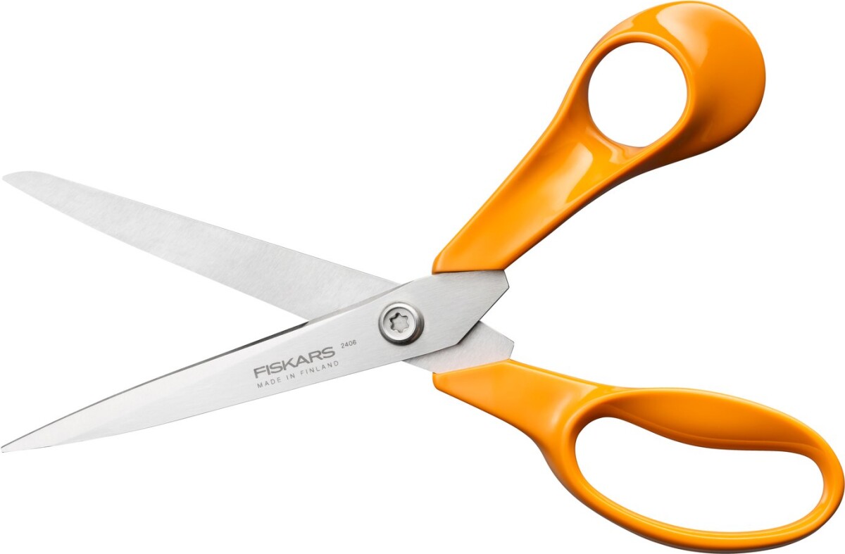 Fiskars - Classic Universalsaks - Højre Hånd - Orange - 21 Cm