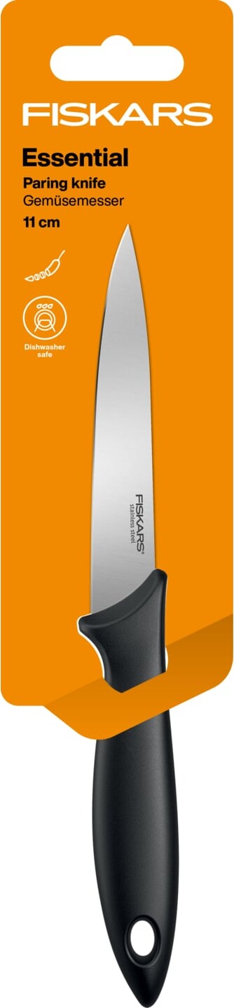 Fiskars - Essential Grøntsagskniv - 11 Cm