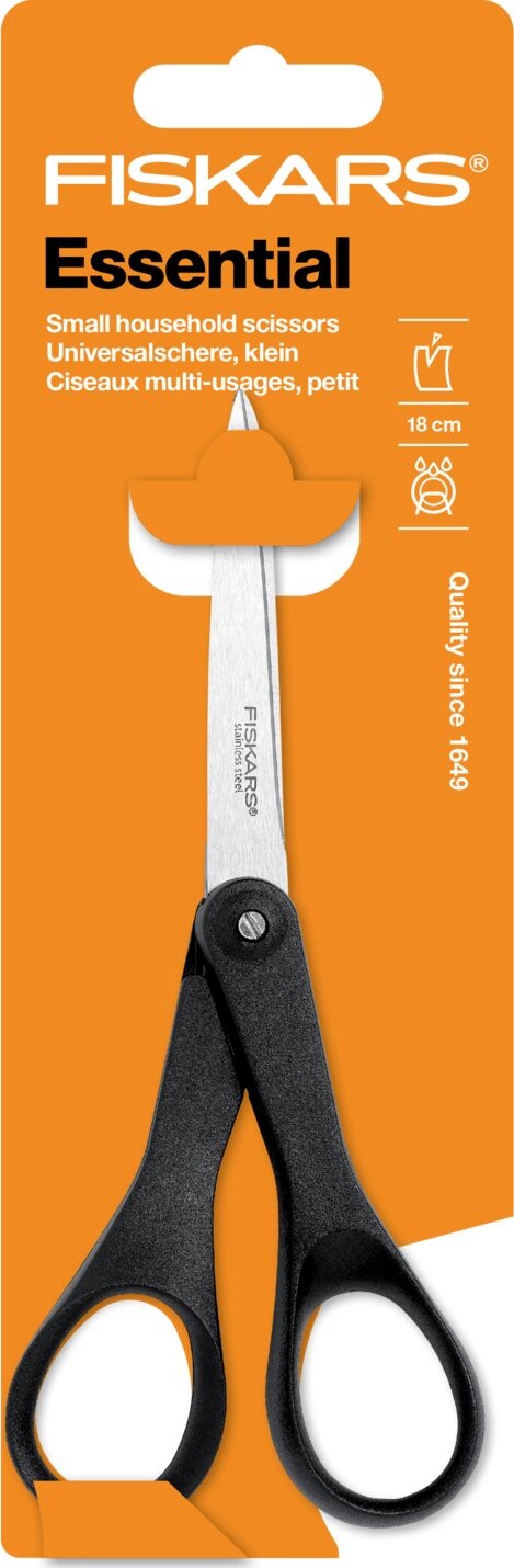 Fiskars - Papirsaks - Essential - 18 Cm