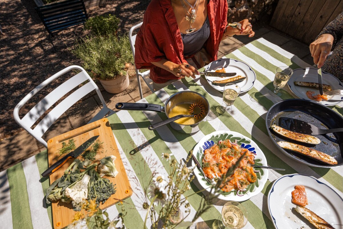 Fiskars Functional Form - Skærebræt - Bambus - Sæt Med 3 Stk